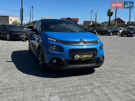 Синий Ситроен С3, объемом двигателя 1.2 л и пробегом 73 тыс. км за 12300 $, фото 1 на Automoto.ua