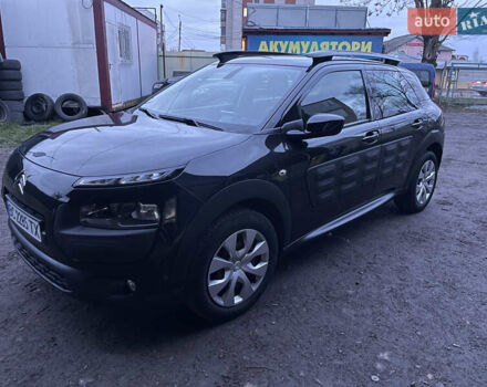 Чорний Сітроен C4 Кактус, об'ємом двигуна 1.2 л та пробігом 110 тис. км за 8300 $, фото 4 на Automoto.ua
