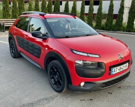 Красный Ситроен C4 Кактус, объемом двигателя 1.2 л и пробегом 190 тыс. км за 9450 $, фото 2 на Automoto.ua