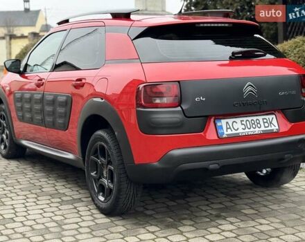 Красный Ситроен C4 Кактус, объемом двигателя 1.2 л и пробегом 174 тыс. км за 8650 $, фото 15 на Automoto.ua