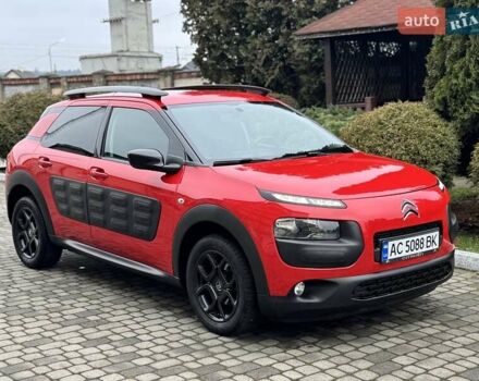 Красный Ситроен C4 Кактус, объемом двигателя 1.2 л и пробегом 174 тыс. км за 8650 $, фото 5 на Automoto.ua