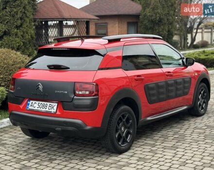 Красный Ситроен C4 Кактус, объемом двигателя 1.2 л и пробегом 174 тыс. км за 8650 $, фото 13 на Automoto.ua