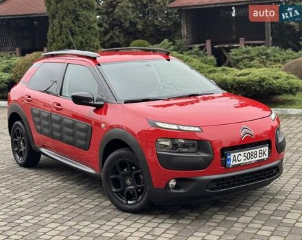 Красный Ситроен C4 Кактус, объемом двигателя 1.2 л и пробегом 174 тыс. км за 8650 $, фото 2 на Automoto.ua
