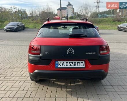 Красный Ситроен C4 Кактус, объемом двигателя 1.2 л и пробегом 109 тыс. км за 9999 $, фото 5 на Automoto.ua