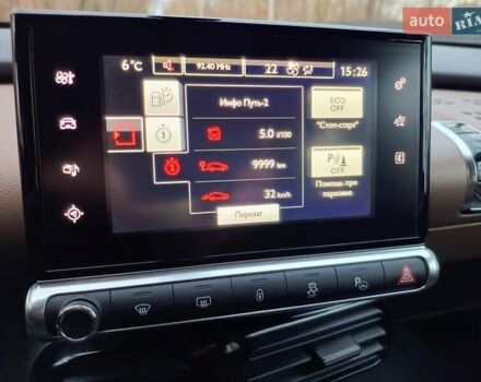 Желтый Ситроен C4 Кактус, объемом двигателя 1.56 л и пробегом 106 тыс. км за 11800 $, фото 22 на Automoto.ua