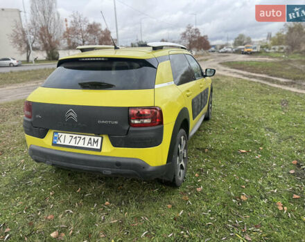Жовтий Сітроен C4 Кактус, об'ємом двигуна 1.2 л та пробігом 89 тис. км за 9499 $, фото 7 на Automoto.ua