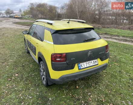 Жовтий Сітроен C4 Кактус, об'ємом двигуна 1.2 л та пробігом 89 тис. км за 9499 $, фото 5 на Automoto.ua