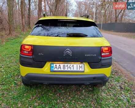 Желтый Ситроен C4 Кактус, объемом двигателя 1.56 л и пробегом 106 тыс. км за 11800 $, фото 66 на Automoto.ua
