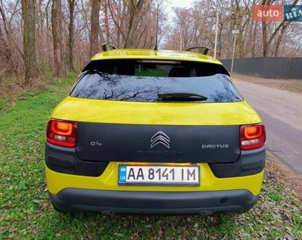 Желтый Ситроен C4 Кактус, объемом двигателя 1.56 л и пробегом 106 тыс. км за 11800 $, фото 44 на Automoto.ua
