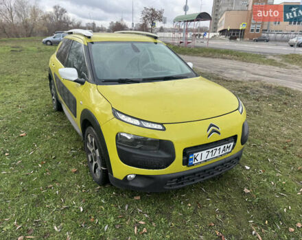 Жовтий Сітроен C4 Кактус, об'ємом двигуна 1.2 л та пробігом 89 тис. км за 9499 $, фото 13 на Automoto.ua