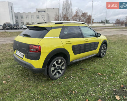 Жовтий Сітроен C4 Кактус, об'ємом двигуна 1.2 л та пробігом 89 тис. км за 9499 $, фото 8 на Automoto.ua