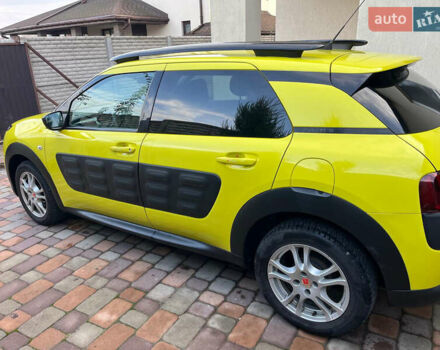 Жовтий Сітроен C4 Кактус, об'ємом двигуна 1.56 л та пробігом 91 тис. км за 12200 $, фото 1 на Automoto.ua