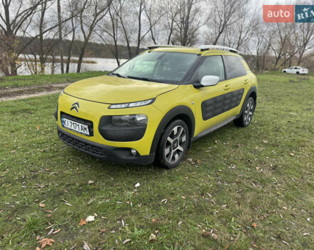 Жовтий Сітроен C4 Кактус, об'ємом двигуна 1.2 л та пробігом 89 тис. км за 9499 $, фото 1 на Automoto.ua