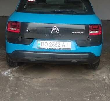 Синий Ситроен C4 Кактус, объемом двигателя 1.2 л и пробегом 140 тыс. км за 11750 $, фото 3 на Automoto.ua