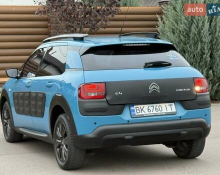 Синий Ситроен C4 Кактус, объемом двигателя 1.2 л и пробегом 67 тыс. км за 11500 $, фото 25 на Automoto.ua