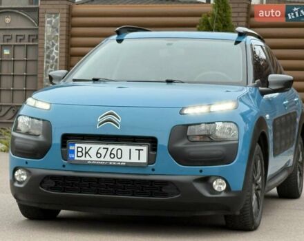 Синий Ситроен C4 Кактус, объемом двигателя 1.2 л и пробегом 67 тыс. км за 11500 $, фото 1 на Automoto.ua