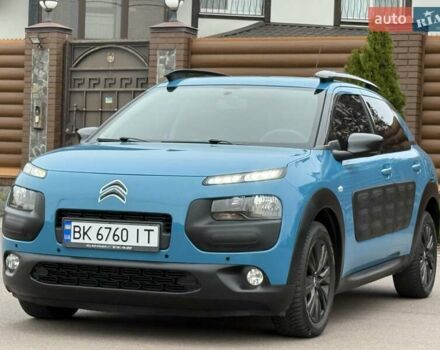 Синий Ситроен C4 Кактус, объемом двигателя 1.2 л и пробегом 67 тыс. км за 11500 $, фото 3 на Automoto.ua