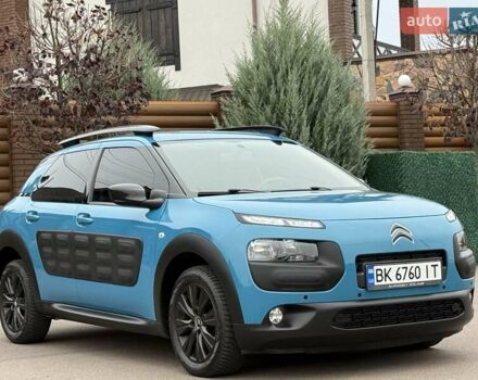 Синий Ситроен C4 Кактус, объемом двигателя 1.2 л и пробегом 67 тыс. км за 11500 $, фото 16 на Automoto.ua