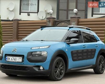 Синий Ситроен C4 Кактус, объемом двигателя 1.2 л и пробегом 67 тыс. км за 11500 $, фото 7 на Automoto.ua