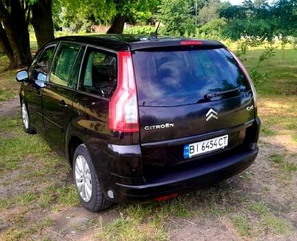 Чорний Сітроен Ц4 Гранд Пікассо, об'ємом двигуна 2 л та пробігом 350 тис. км за 4700 $, фото 4 на Automoto.ua