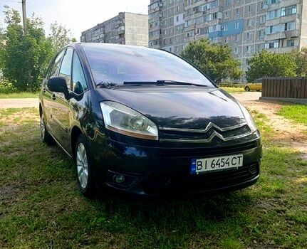 Чорний Сітроен Ц4 Гранд Пікассо, об'ємом двигуна 2 л та пробігом 350 тис. км за 4700 $, фото 3 на Automoto.ua