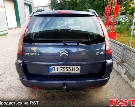 Синий Ситроен Ц4 Гранд Пикассо, объемом двигателя 1.6 л и пробегом 269 тыс. км за 5400 $, фото 3 на Automoto.ua