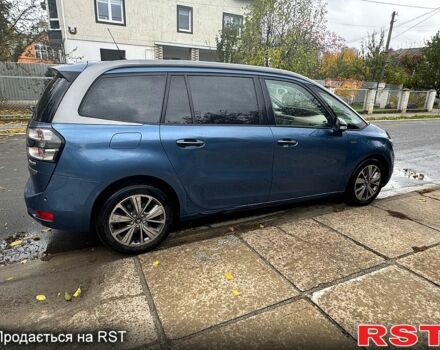 Синий Ситроен Ц4 Гранд Пикассо, объемом двигателя 1.6 л и пробегом 240 тыс. км за 7999 $, фото 7 на Automoto.ua