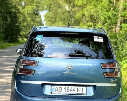 Синий Ситроен Ц4 Гранд Пикассо, объемом двигателя 1.6 л и пробегом 366 тыс. км за 8500 $, фото 4 на Automoto.ua