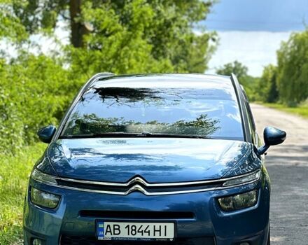 Синий Ситроен Ц4 Гранд Пикассо, объемом двигателя 1.6 л и пробегом 366 тыс. км за 8500 $, фото 2 на Automoto.ua