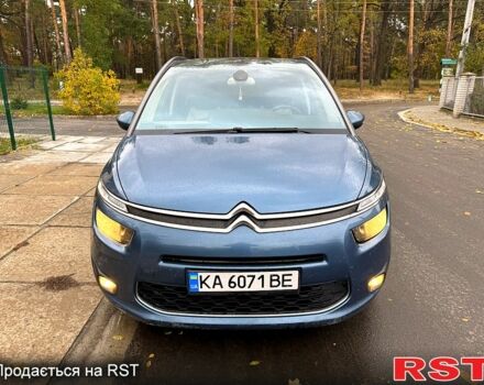 Синий Ситроен Ц4 Гранд Пикассо, объемом двигателя 1.6 л и пробегом 240 тыс. км за 7999 $, фото 12 на Automoto.ua