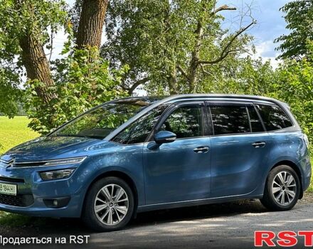 Синий Ситроен Ц4 Гранд Пикассо, объемом двигателя 1.6 л и пробегом 366 тыс. км за 8500 $, фото 3 на Automoto.ua