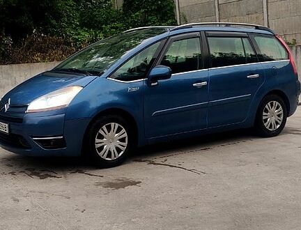 Синий Ситроен Ц4 Гранд Пикассо, объемом двигателя 1.6 л и пробегом 260 тыс. км за 6000 $, фото 1 на Automoto.ua