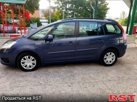 Синий Ситроен Ц4 Гранд Пикассо, объемом двигателя 1.6 л и пробегом 269 тыс. км за 5400 $, фото 1 на Automoto.ua