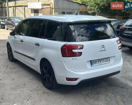 Белый Ситроен С4 Пикассо, объемом двигателя 1.56 л и пробегом 81 тыс. км за 11850 $, фото 4 на Automoto.ua