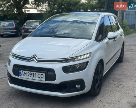 Белый Ситроен С4 Пикассо, объемом двигателя 1.56 л и пробегом 81 тыс. км за 11850 $, фото 2 на Automoto.ua