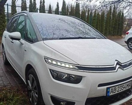 Белый Ситроен С4 Пикассо, объемом двигателя 1.56 л и пробегом 206 тыс. км за 14000 $, фото 1 на Automoto.ua