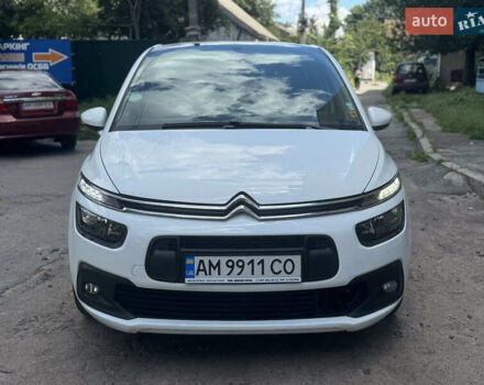 Белый Ситроен С4 Пикассо, объемом двигателя 1.56 л и пробегом 81 тыс. км за 12350 $, фото 18 на Automoto.ua