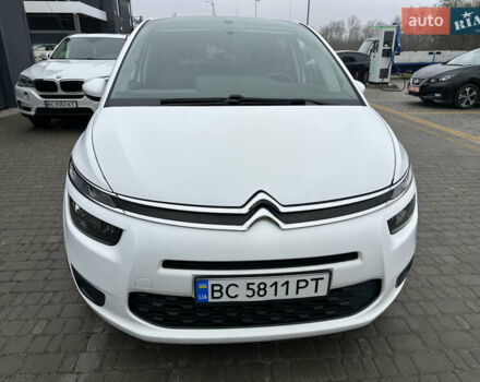 Белый Ситроен С4 Пикассо, объемом двигателя 1.6 л и пробегом 130 тыс. км за 9700 $, фото 3 на Automoto.ua