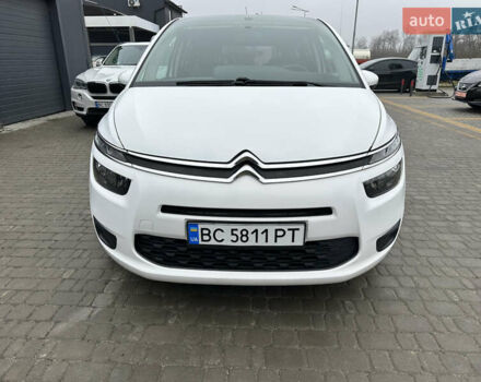 Белый Ситроен С4 Пикассо, объемом двигателя 1.6 л и пробегом 130 тыс. км за 9700 $, фото 1 на Automoto.ua