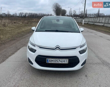 Белый Ситроен С4 Пикассо, объемом двигателя 1.6 л и пробегом 298 тыс. км за 9100 $, фото 6 на Automoto.ua