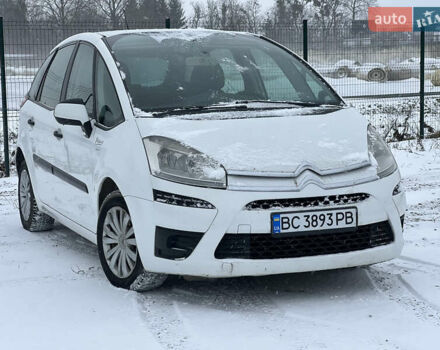 Белый Ситроен С4 Пикассо, объемом двигателя 1.56 л и пробегом 233 тыс. км за 5300 $, фото 1 на Automoto.ua
