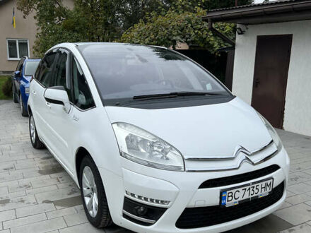 Белый Ситроен С4 Пикассо, объемом двигателя 1.6 л и пробегом 194 тыс. км за 7300 $, фото 1 на Automoto.ua