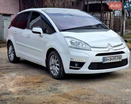 Белый Ситроен С4 Пикассо, объемом двигателя 1.56 л и пробегом 267 тыс. км за 7300 $, фото 1 на Automoto.ua