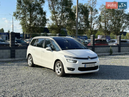 Сітроен С4 Пікассо 2014 у Дніпро (Дніпропетровську) на Automoto.ua Білий Сітроен С4 Пікассо, об'ємом двигуна 1.6 л та пробігом 130 тис. км за 11800 $, фото 1 на Automoto.ua