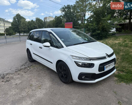 Белый Ситроен С4 Пикассо, объемом двигателя 1.56 л и пробегом 81 тыс. км за 9800 $, фото 1 на Automoto.ua