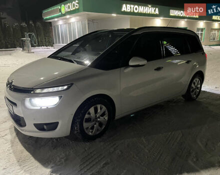 Белый Ситроен С4 Пикассо, объемом двигателя 1.56 л и пробегом 307 тыс. км за 9100 $, фото 1 на Automoto.ua