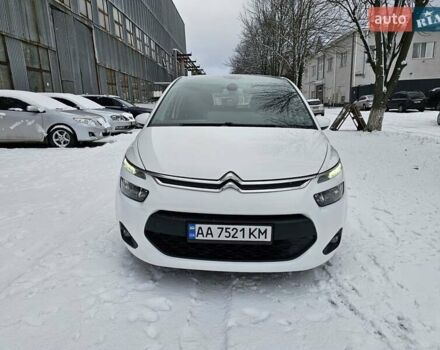 Белый Ситроен С4 Пикассо, объемом двигателя 1.56 л и пробегом 129 тыс. км за 12755 $, фото 1 на Automoto.ua