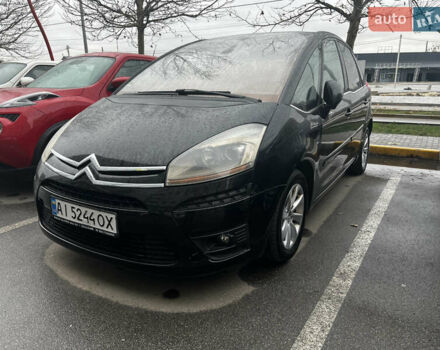 Черный Ситроен С4 Пикассо, объемом двигателя 2 л и пробегом 280 тыс. км за 6500 $, фото 2 на Automoto.ua