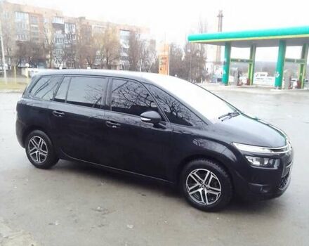 Черный Ситроен С4 Пикассо, объемом двигателя 1.56 л и пробегом 208 тыс. км за 8900 $, фото 10 на Automoto.ua