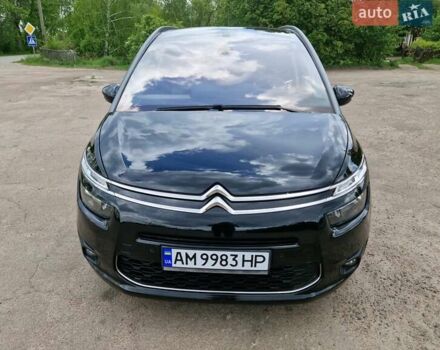 Черный Ситроен С4 Пикассо, объемом двигателя 1.56 л и пробегом 228 тыс. км за 10600 $, фото 3 на Automoto.ua